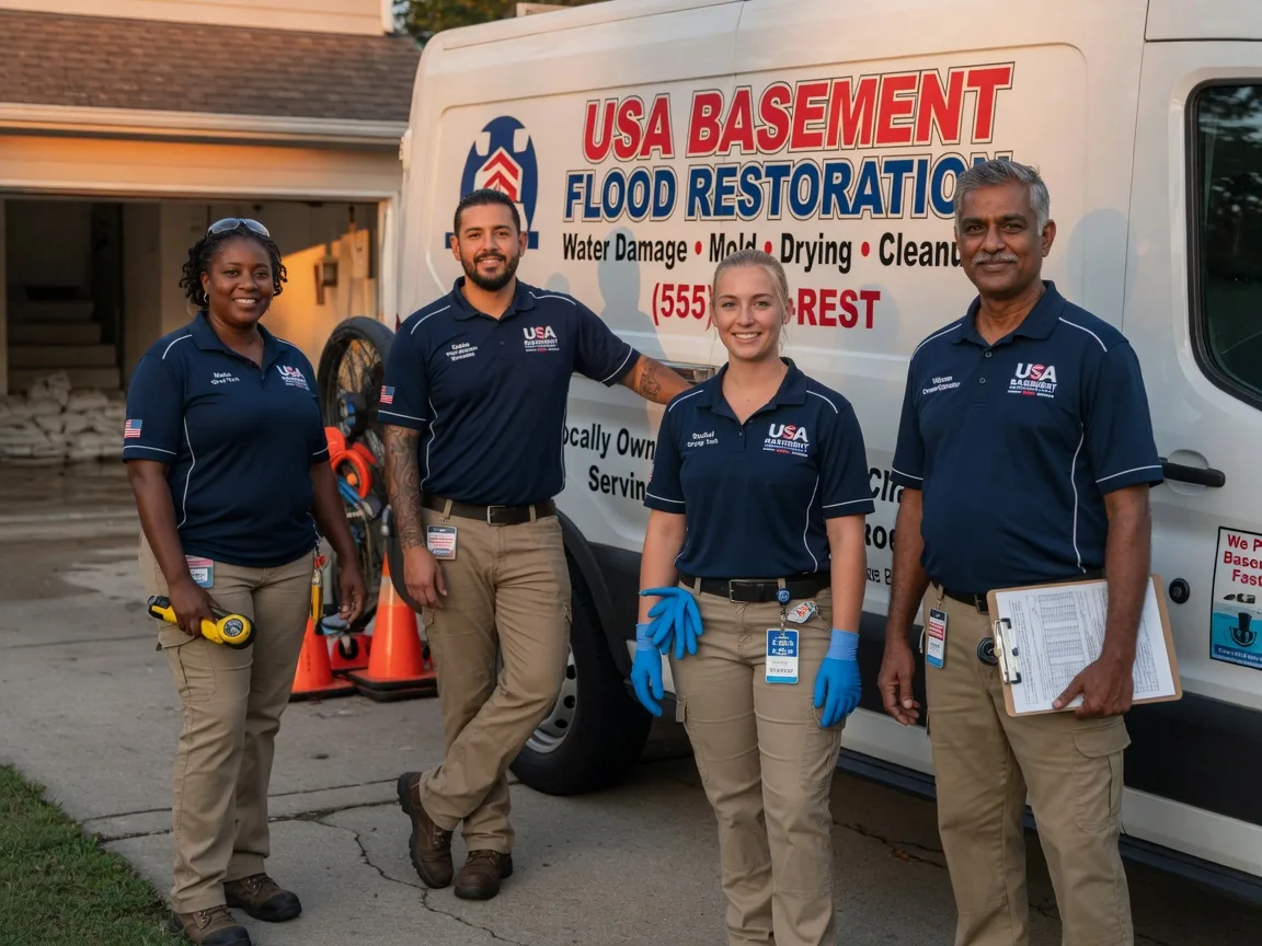 Basement Flood Cleanup company in Mchenry, MS